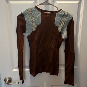 Custo Barcelona lightweight brown sweater